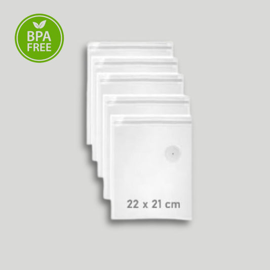 Újrafelhasználható vákuum zacskó (5db)